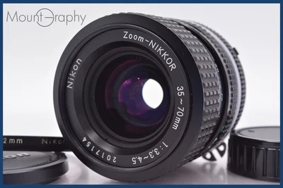 【Near Mint】 Nikon Zoom-NIKKOR 35-70mm F3.3-4.5 Ai-S w/cap&Filter #am1401 - Image 1 of 4