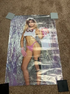 Vintage 1987 Starmakers Candice Bikini Pin Up Poster Schild Größe 32”x 22” - Bild 1 von 6