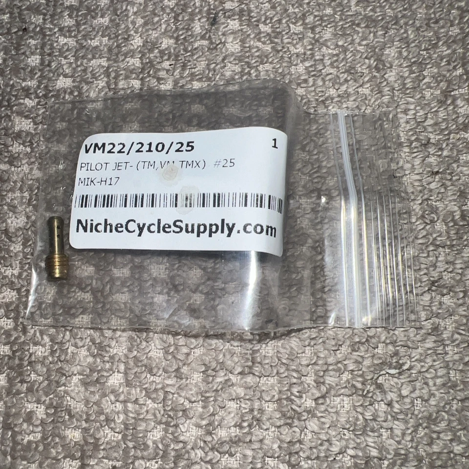 Mikuni - VM22/210-25 - Pilot Jet (VM22/210) for VM, TM & TMX Carburetor, 25