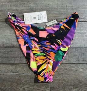 Maaji Splendour High Leg Bikini Bottom Swimsuit Sz M - Picture 1 of 7