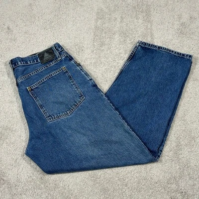 Pantalones de mezclilla holgados Levis plateados de colección para hombre W38 L32 azul informal Y2K Foto 1 de 4