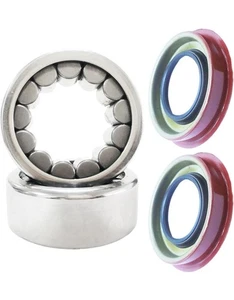 Pair Rear Left and Right Axle Wheel Bearing + Seal Kit For Chevy Blazer Silverad - Picture 1 of 10
