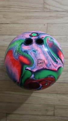 Usado 15 Lb Ebonite Legacy Bola de Bolos 2 Taladro de Mano Sin Agujero para el Pulgar 15 Juegos Foto 1 de 3