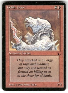 Goblin Hero The Dark Regular MTG - Picture 1 of 2