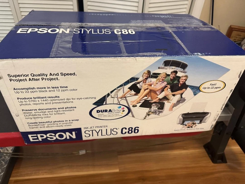 Epson Stylus C86 Ink Jet Printer BRAND NEW - Image 1 of 1