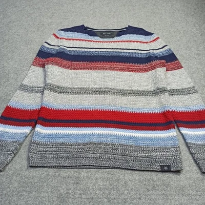 Suéter Masculino Marc O'Polo Talla L De Lino Algodón Crochet Pullover - Imagen 1 de 4