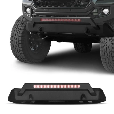 Uimoso Steel Front Stubby Bumper Guard fit 16-2023 Toyota Tacoma w/ Winch Plate - Image 1 of 4