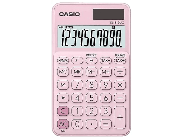 Calculadora - Casio SL-310UC 10 dígitos Rosa
