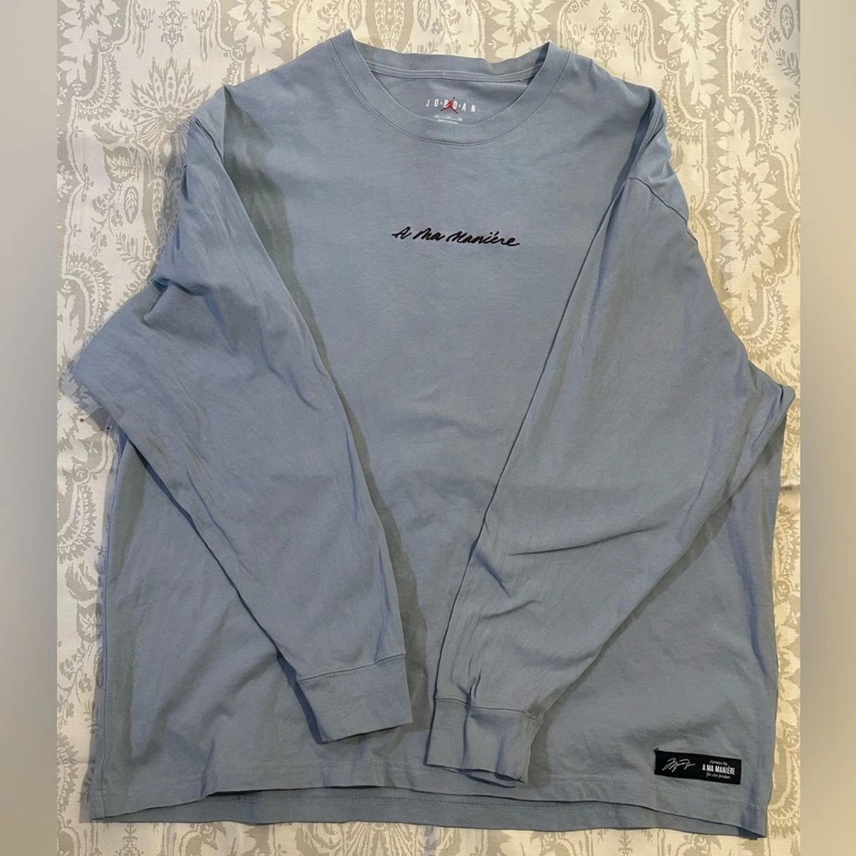 JORDAN X A MA MANIERE LONG SLEEVE TEE XXL | eBay