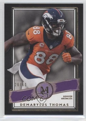 2015 Topps Museum Collection 60th Anniversary /60 Demaryius Thomas #15 - Image 1 of 2