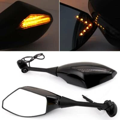 Зеркала заднего вида мигалки подходят для Honda CBR600RR 2003-2016 CBR 1000 RR 2004-2007 - Изображение 1 из 4