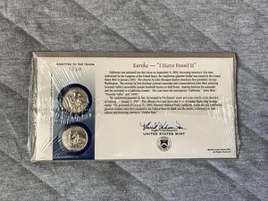 2005 P&D California State Quarter Ersttagsbrief - Bild 1 von 2