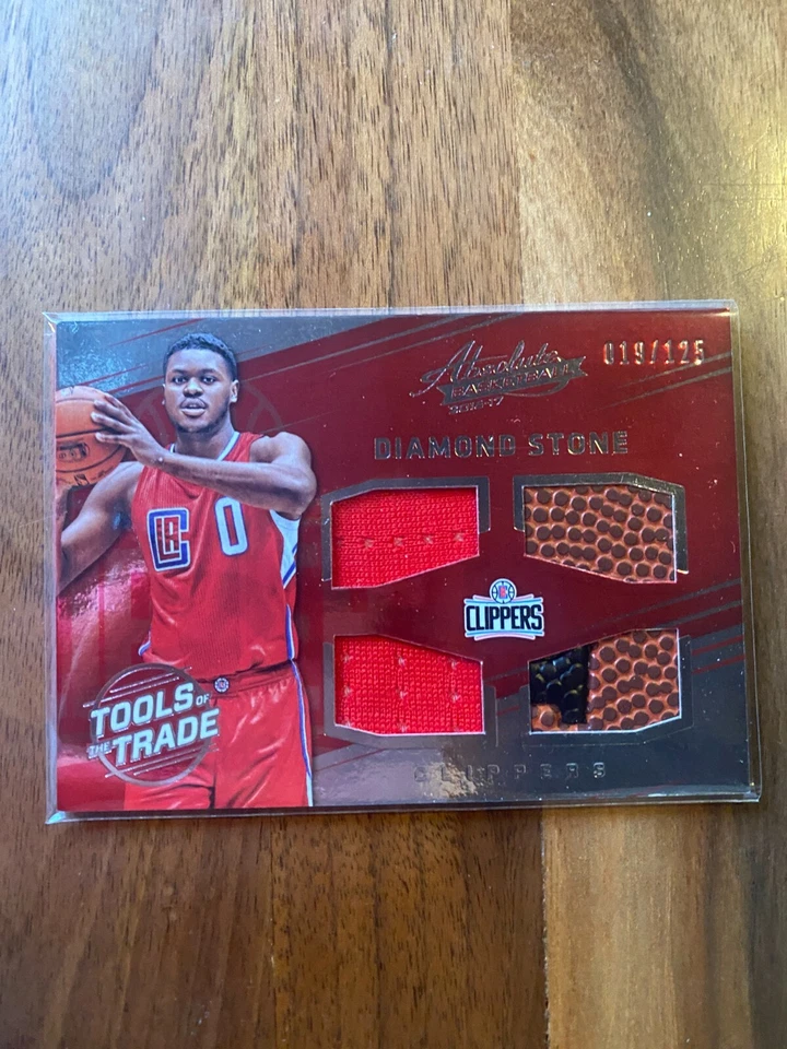 A72,628 - 2016-17 Absolute Tools of the Trade RC Jersey/Ball #23 D.Stone/125 - Image 1 of 1