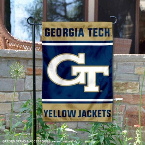 Georgia Tech Yellow Jackets Garden Yard Flag Banner 13" x 18" Cover