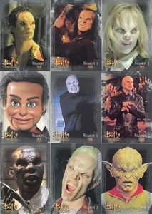 Juego de 81 cartas base de TV Buffy The Vampire Slayer The Story So Far 2001 Ikon - Imagen 1 de 6