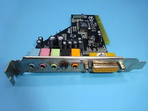 ULTRON CMI8738/PCI-6ch-LX CENTER/BASS 6 CHANNEL Ultra SOUND/GAME KARTE#GK10864 - Bild 1 von 4