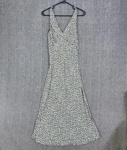 Cotton On Dress Womens Small* Blue Ditsy Floral Sleeveless Long Maxi Cottagecore - Picture 1 of 13