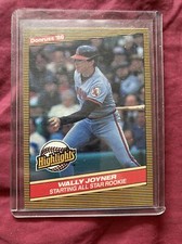 1986 Donruss Highlights Wally Joyner #23 Rookie MLB California Angels NM+/Mint