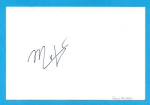 TARJETA AUTOGRAFIADA ORIGINAL GUILIO NUCIARI SAMPDORIA FC 1989-1995 EX AC MILAN - Imagen 1 de 2