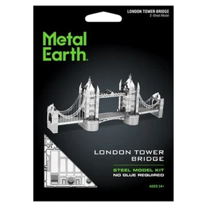 Fascinations Metal Earth London Tower Bridge Kit de maquette en acier découpé au laser 3D - Photo 1 sur 3