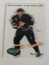 NHL Card, Pavel Bure,93 Stanley Cup Playoffs, Parkhurst 1993, Canucks