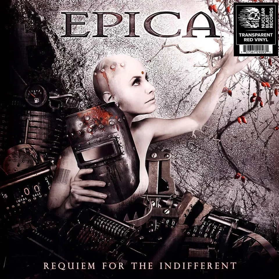 Epica ‎– Requiem For The Indifferent 2 x LP Colored Vinyl NEW Power Metal Record Foto 1 de 1