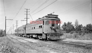 3J538 RP 1940/1980er PACIFIC ELEKTR EISENBAHNWAGEN #1252 PAMONA FÄCHER SPECIAL EXTRA - Bild 1 von 2