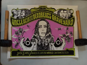 Uncle Acid & The Deadbeats, Graveyard in San Fran Signed Artist Proof 18X24 - Picture 1 of 3