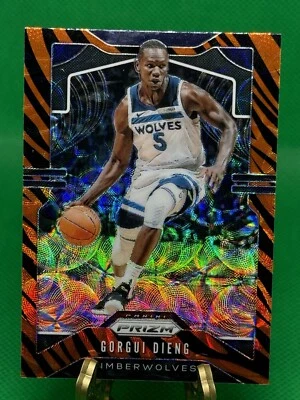 2019-20 PANINI PRIZM PRIZMS CHOICE TIGER STRIPE #162 GORGUI DIENG SP ! - Image 1 of 2