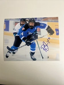 RENATA FAST SIGNED AUTOGRAPH CANADA WOMENS HOCKEY PWHL 8X10 PHOTO WITH PROOF #1 - Picture 1 of 4