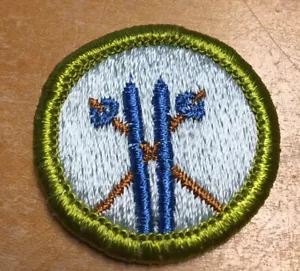 BOY SCOUT SCI "CIELI BLU" DISTINTIVO MERITO TIPO H NUOVO - Foto 1 di 2