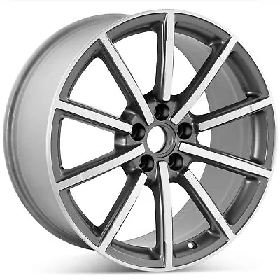 19" x 8.5" Audi Q3 2017 2018 Factory OEM Wheel Rim 59019 - Imagem 1 de 4