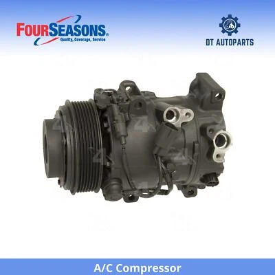 Compresor de aire acondicionado para Toyota Camry 2007-2011 3,5 L V6 4 estaciones 2008 2009 2010 Foto 1 de 4