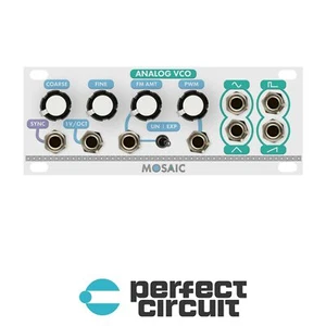 Mosaic Analog VCO Oscillator (Black) Modular EURORACK - NEW - PERFECT CIRCUIT - Picture 1 of 2