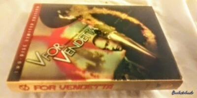 V for Vendetta 2-DVD Limited Edition w/Lenticular Cover & Comic Book Warner Bros - Image 1 of 4