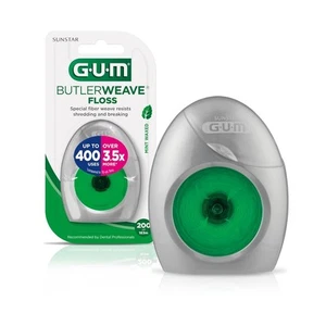 Hilo dental tejido ButlerWeave, resistente a la trituración, sabor a menta, 1 unidad - Imagen 1 de 6