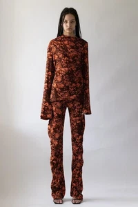 Jade Cropper printed twister trousers - Picture 1 of 9