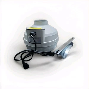 MIDCVFRUN PF-100W1 - 4", 260 CFM Radon Mitigation System Inline Duct Fan - Picture 1 of 3