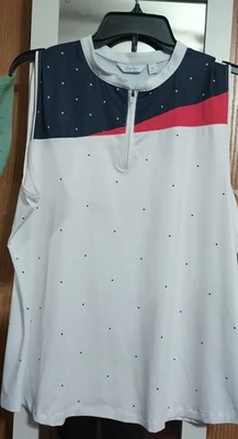 Lady Hagen Women's Sleeveless Gulf Shirt Size XL - Image 1 of 4