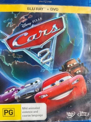 Cars 2 (Blu-ray, 2011) Region FREE, Disc in VGC ! - Image 1 of 4