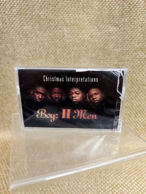 Boyz II Men Christmas Interpretations Cassette Tape 1993 Brand New Sealed - Image 1 of 2