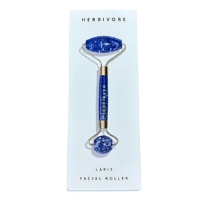 HERBIVORE Lapis Facial Roller Set New In Box Blue Gold - Picture 1 of 4