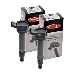 Set of 2 Delphi Ignition Coil GN10333 For Toyota Pontiac Matrix Vibe 00-06 - Picture 1 of 4