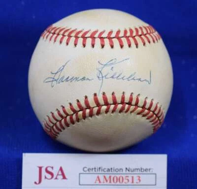 Harmon Killebrew JSA Cert Autograph American League OAL Signed Baseball 2 - Image 1 of 2