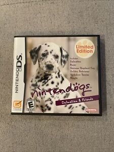 Nintendogs Dalmatian & And Friends Limited Edition DS Complete W/ Manual, Tested