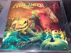 HELLOWEEN Straight Out Of Hell + 3 BONUS Trks 12" CLEAR VINYL 2020--GAMMA RAY - Foto 1 di 4