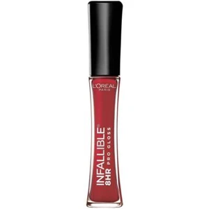 LOREAL Infallible Pro Gloss 8HR Lip Gloss REBEL RED 315 lipgloss - Picture 1 of 1
