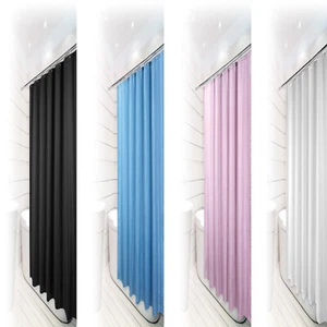 Stylish Beldray Fine Jacquard Stripe Shower Curtain - Picture 1 of 9