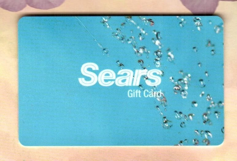 Tarjeta de regalo SEARS Splashing Water Droplets (2005) (0 $) Foto 1 de 1