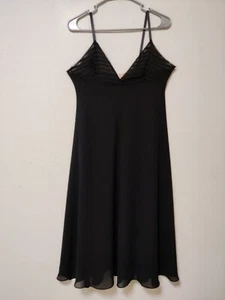 Vintage Flora Nikrooz Women’s Nightgown Long Black Sexy Size Small *flawed - Picture 1 of 10